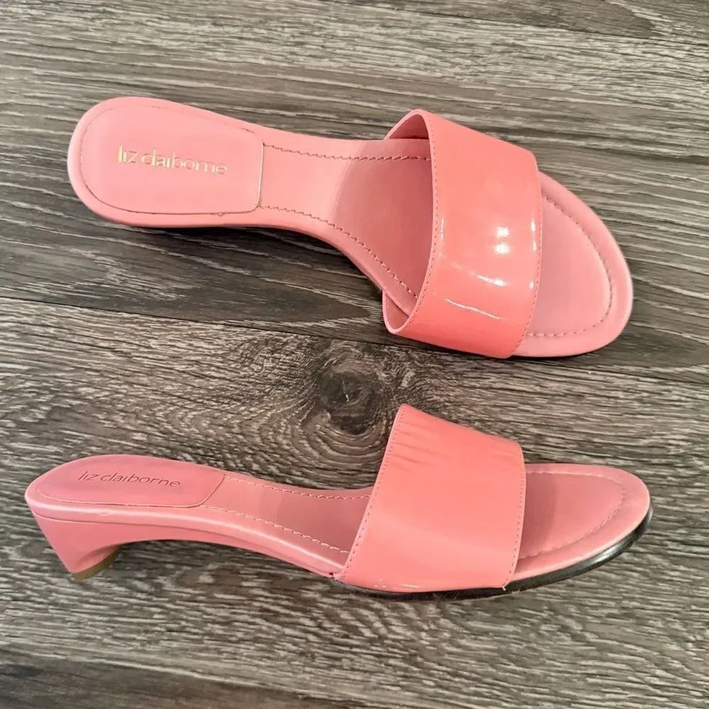 Liz Claiborne Vintage Sorbet Kitten Heel